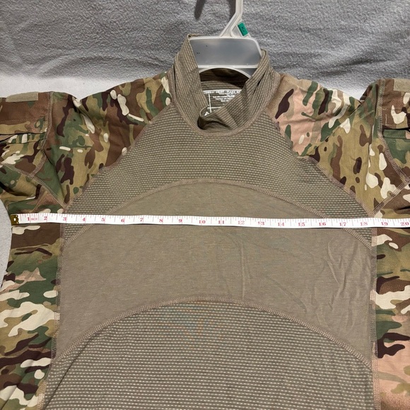 Massif Mountain Gear Company Army Combat Shirt Size Large Flame Resistant Unisex - Picture 10 of 12